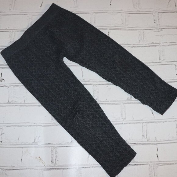 🌫️ Gray Cable-Knit Tights · Size 4T - Picture 1 of 4